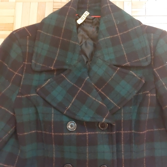 Vintage wool blend British style coat - Picture 6 of 9